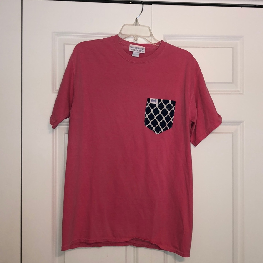 Fraternity Collection Front Pocket T-shirt